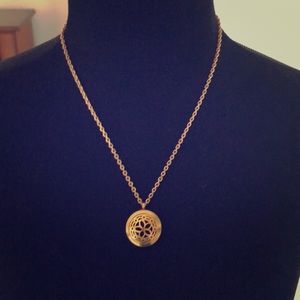 Essential oil diffuser necklace